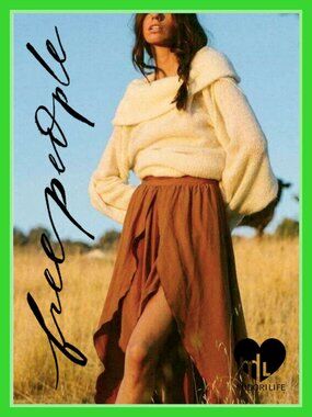 FREE PEOPLE Ophelia Off-the-Shoulder Sweater